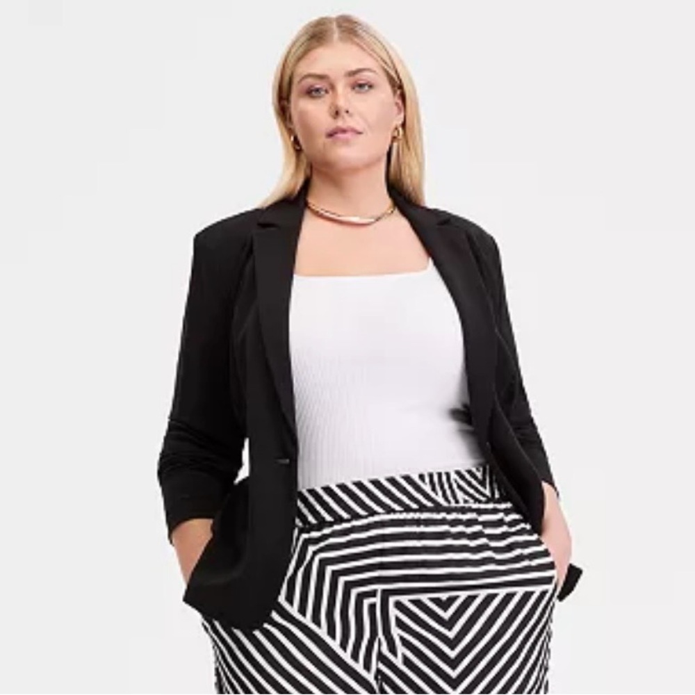 INC Black Blazer Jacket